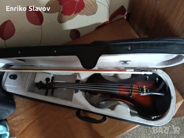 Цигулка electric Violin , снимка 5 - Струнни инструменти - 55437248