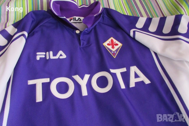 винтидж фланелка Fila Fiorentina ITALIA Фила Италия Левски Brentford Puma Фиорентина Брентфорд 