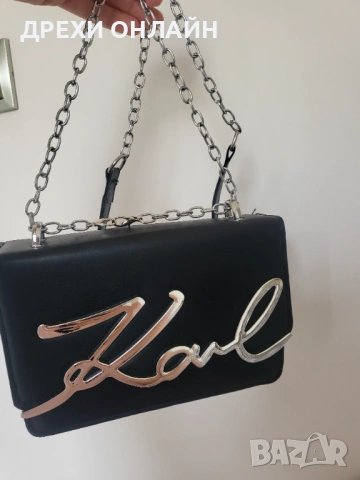 Нова черна малка чанта , снимка 4 - Чанти - 54351196