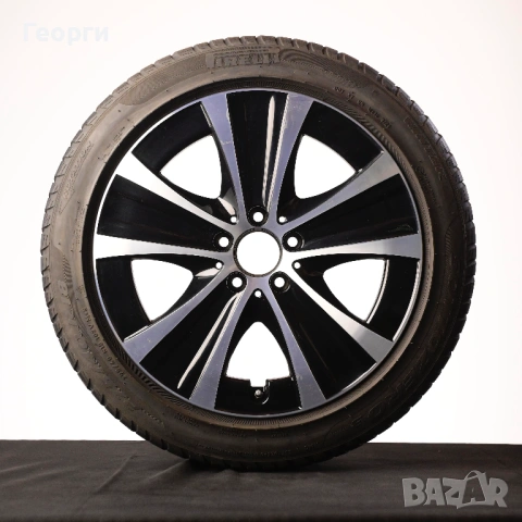 Комплект 4броя Гуми Pirelli Sottozero 3 245/45R18 100V DOT1723| Джанти 8Jx18H2-N ET43 A2134013700| Г, снимка 2 - Гуми и джанти - 54861986