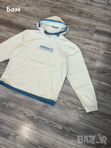 Мъжко!Adidas Adventure Hoodie размер М, снимка 3 - Суичъри - 54691251
