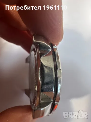 SEIKO, Мъжки кварцов часовник аналогов хронограф WR 100M син циферблат., снимка 16 - Антикварни и старинни предмети - 55475699