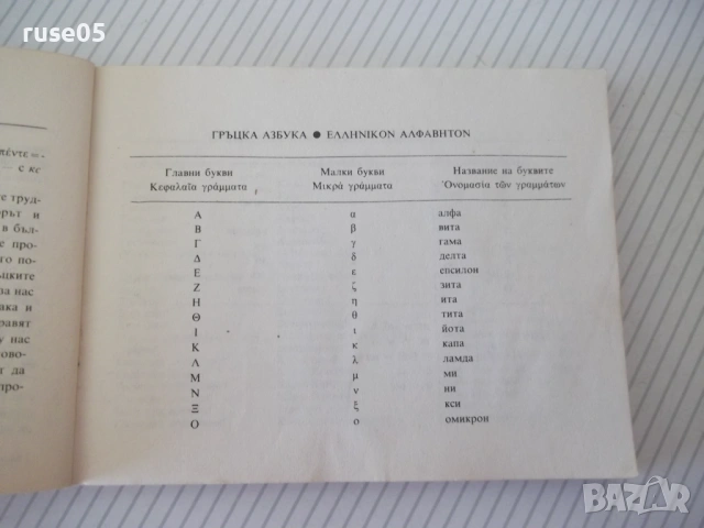 Книга "Българско-гръцки разговорник - М.Филипова" - 156 стр., снимка 9 - Чуждоезиково обучение, речници - 54802063
