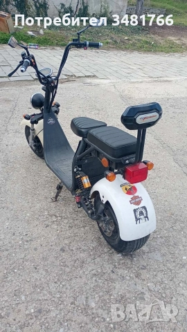 Електрически скутер, снимка 3 - Мотоциклети и мототехника - 54027971