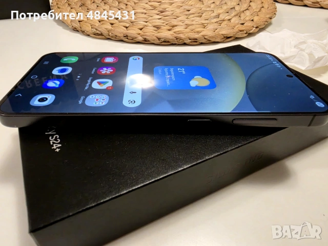 Samsung Galaxy S24+ Onyx 512 GB, снимка 4 - Samsung - 54754935