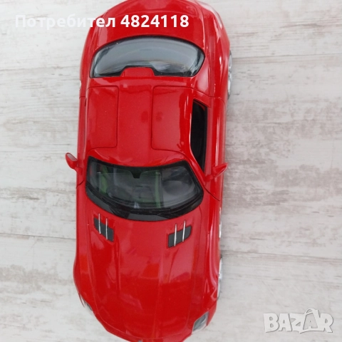 Детска играчка - Кола Mercedes-Benz, с волан контролер, червена, снимка 4 - Коли, камиони, мотори, писти - 54498601