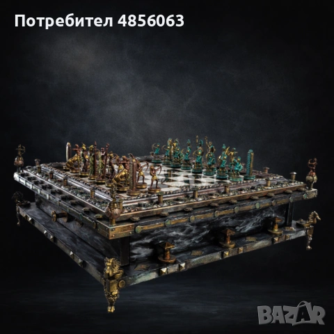 Шах ръчна изработка RELIC - Board, снимка 4 - Шах и табла - 54901461