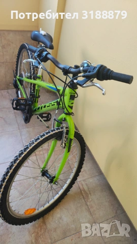 Велосипед Cross, 24' Shimano, в много добро състояние, снимка 3 - Велосипеди - 54729328