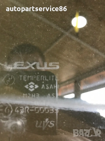 Стъкло за задна дясна врата за Lexus Is200 (2000) 43R-00033, снимка 2 - Части - 55034370
