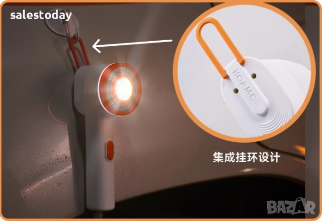 Преносен душ за баня, кухня или балкон, снимка 6 - Душове - 54219394