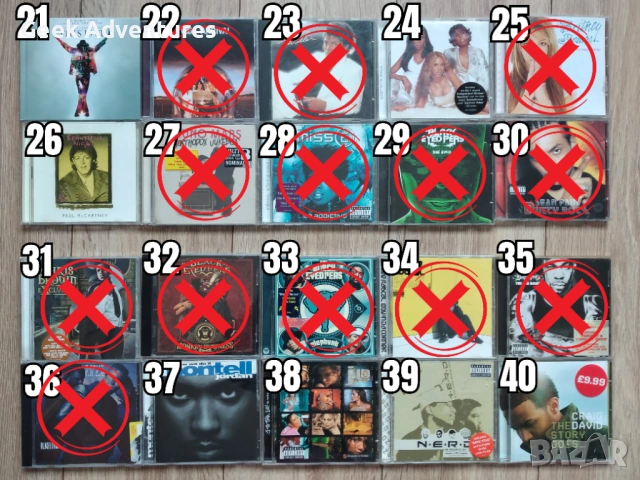 Pop и R&B Music Albums CDs Оригинални Поп РнБ Музикални Дискове, снимка 3 - CD дискове - 48890350