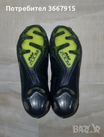 Nike Mercurial Superfly 9 Elite (Черно & зелено) размер 39, снимка 4 - Маратонки - 54011146
