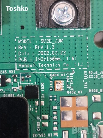SAMSUNG UE65AU7092U SU2E_JDM BN9665008E 3IN1_KANT_SU2E_TPV_65 HV650QUB_F70_V00 TPT650WR-QUBF70.K, снимка 3 - Части и Платки - 55147807