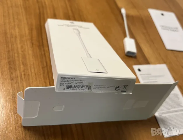 Apple lightning to usb camera adapter A1440 md821zm/a, снимка 6 - Чанти, стативи, аксесоари - 55480758