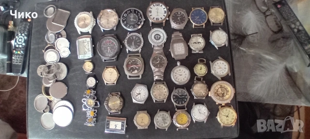 35бр кварцови часовници и части