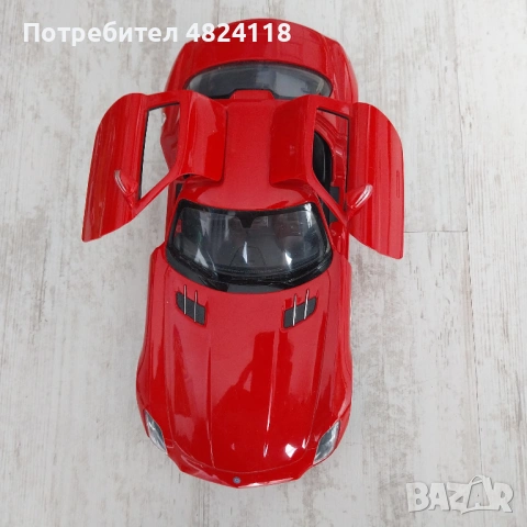 Детска играчка - Кола Mercedes-Benz, с волан контролер, червена, снимка 5 - Коли, камиони, мотори, писти - 54498601