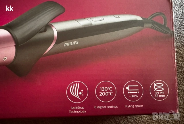 Маша за къдрици PHILIPS, снимка 9 - Маши за коса - 54348061