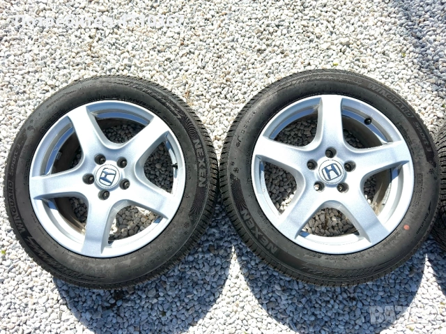 Оригинални Джанти 17 от Honda HR-V, 5X114.3, с гуми 215/55, снимка 2 - Гуми и джанти - 54713508