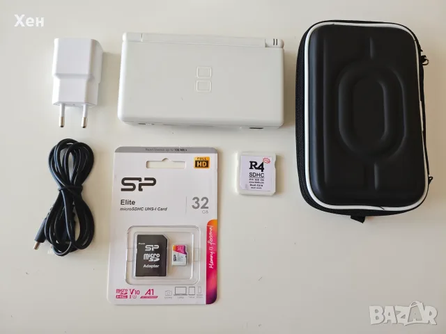 Nintendo DS Lite - R4 - качени много игри
