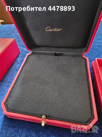 Cartier кутия за колие. , снимка 6 - Колиета, медальони, синджири - 55651169