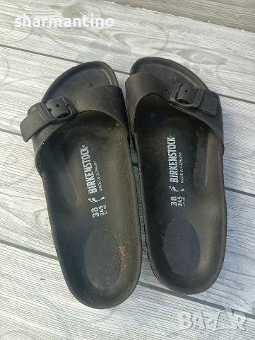 Birkenstock N 38 чехли олекотени, снимка 2 - Чехли - 55013965