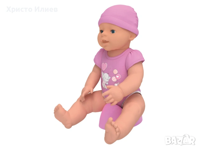 Кукла бебе 40см Новородено пие и пишка, снимка 10 - Кукли - 54499464