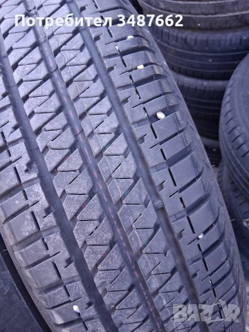 195 80 15 BRIDGESTONE 2бр летни дот 2021г , снимка 2 - Гуми и джанти - 55072447