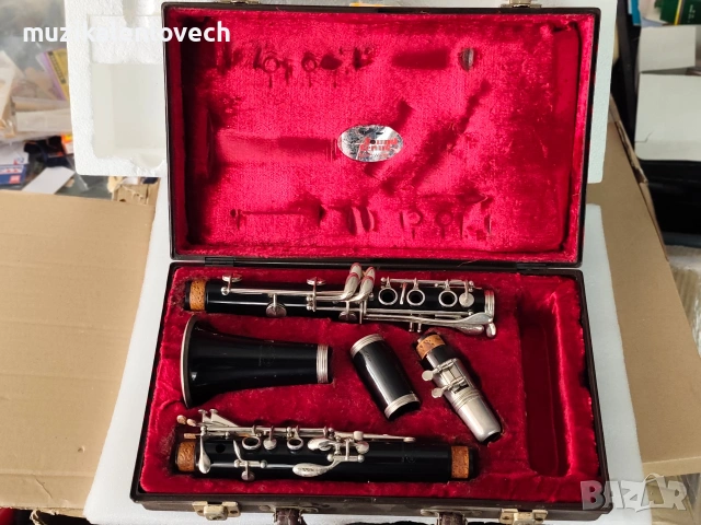 Evette by Buffet Crampon ABS Clarinet Made in Germany Serial: 195315 /1970–1980/ кларинет с куфар, снимка 2 - Духови инструменти - 55205729