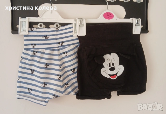 къси панталони h&m тениски 3-6 месеца 