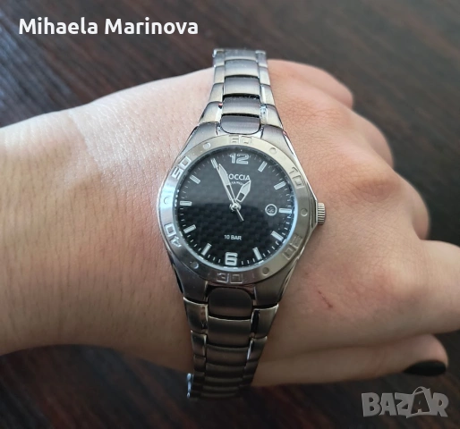 Оригинален часовник Boccia Titanium, снимка 2 - Дамски - 54789240