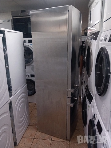 Иноксов комбиниран хладилник с фризер Миеле Miele А+++ Made in Germany 2 години Гаранция!, снимка 9 - Хладилници - 54232829