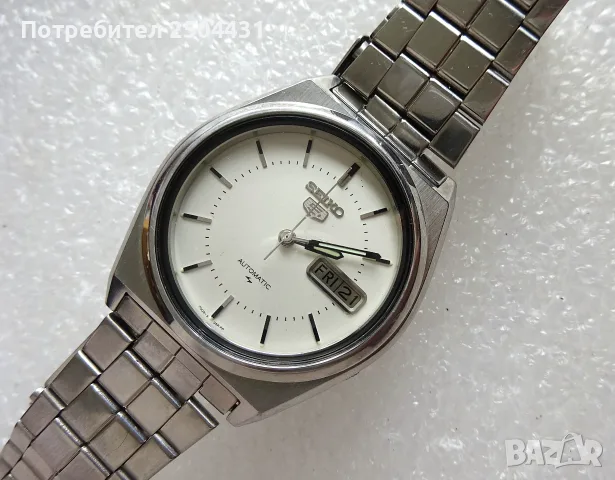 seiko 5 автомат, снимка 5 - Мъжки - 55327420