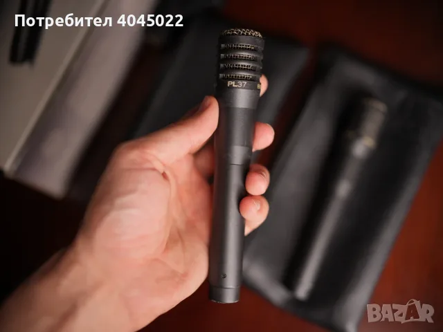 Electro-Voice PL37 кондензаторен микрофон (2бр.), снимка 3 - Микрофони - 55417500
