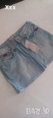 Дънкова пола,дънки, снимка 3 - Поли - 54338739