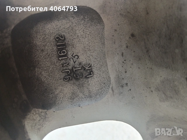 Джанти Schmidt 16 9J, снимка 6 - Гуми и джанти - 55021770