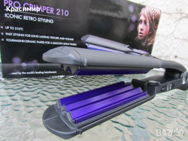 Преса за коса - вафлички BaByliss, снимка 3 - Преси за коса - 54384070