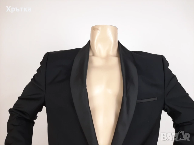 Hugo Boss Arti224e1x - Оригинално мъжко сако смокинг р-р 56 / XL-2XL, снимка 8 - Сака - 54166694