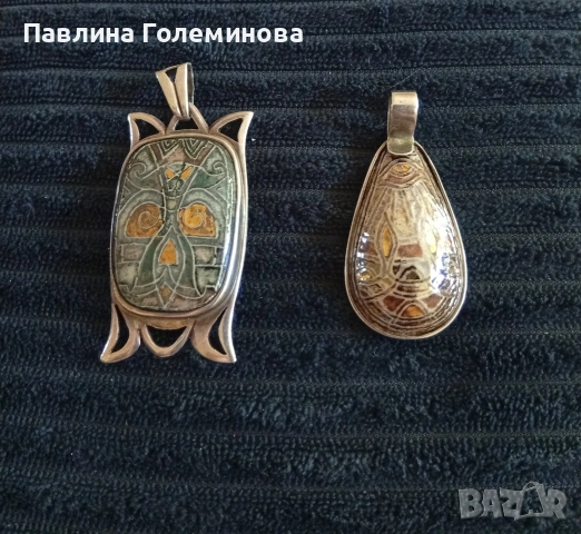 сребърни бижута , снимка 5 - Колиета, медальони, синджири - 48557077