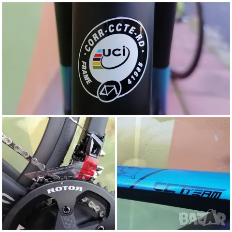 Шосеен велосипед Corratec 28 * Carbon * 2x11* Shimano Ultegra * XS * , снимка 6 - Велосипеди - 55508378