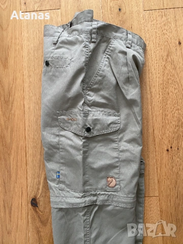 Мъжки панталон Fjallraven G1000 Zip off, снимка 9 - Панталони - 54461376