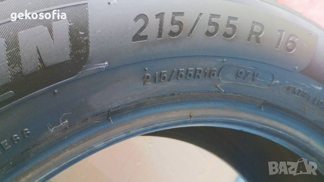 MICHELIN - 215 / 55 / 16 - Два броя отлични всезезонни гуми , снимка 10 - Гуми и джанти - 54991404