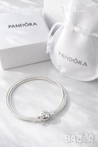 Гривна PANDORA Moments Multi Snake Chain Bracelet, снимка 4 - Гривни - 55132806
