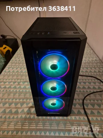 Геймърски компютър гаранция/i3 9100f 16GB,GTX 1650 4GB, 128GB SSD, 1TB HDD, снимка 4 - Геймърски - 55414859