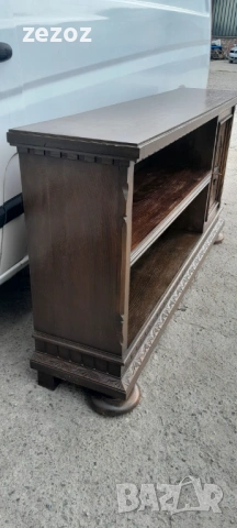 Библиотека масив дърворезба №113, снимка 5 - Секции и витрини - 54104623