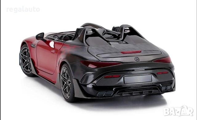 B66960669,умален модел,die-cast Mercedes-AMG SL PureSpeed Spider 1:18, снимка 4 - Колекции - 55203920
