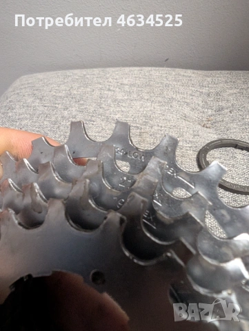 Ретро Шосейна Касета Shimano Uniglide 7 скорости, снимка 7 - Части за велосипеди - 55000304