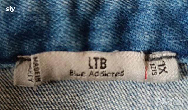 Дънково яке LTB jeans, снимка 5 - Якета - 50295658