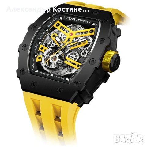 Нов часовник TSAR BOMBA Blazing Force Automatic JYTB8208YA - гаранция