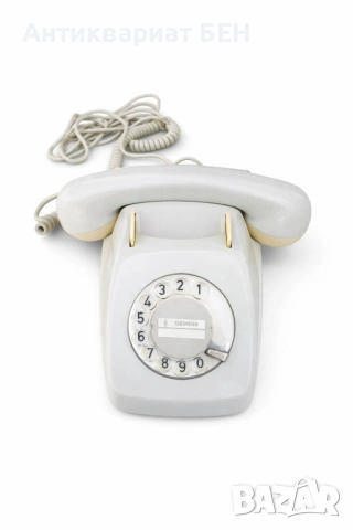 " Ретро Телефон - Siemens " 💯, снимка 4 - Антикварни и старинни предмети - 54127057