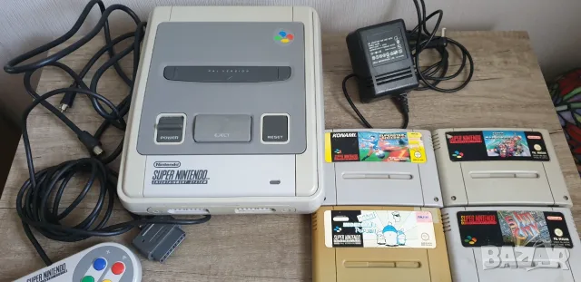 Конзола Super Nintendo с четири дискети, снимка 8 - Nintendo конзоли - 55381808